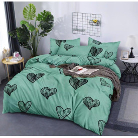 Pościel 200x220 bawełna satynowa 3D Fashion Home gruba 3 części 557