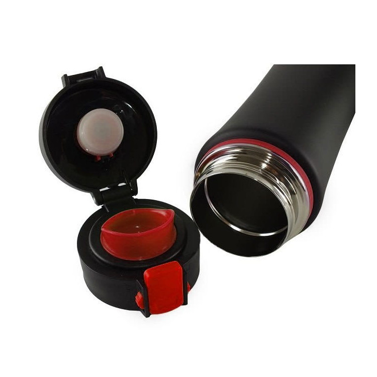 Kubek termiczny Klausberg KB 7103 termos czerwony pojemnik bidon 480 ml Kubek termiczny Klausberg KB 7103 termos czerwony pojemnik bidon 480 ml