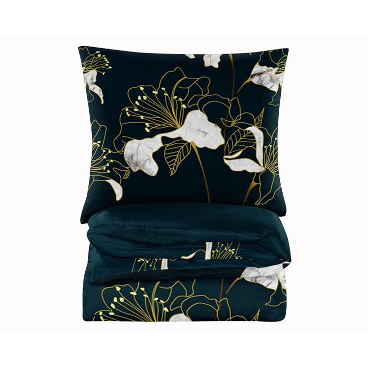 Pościel 160x200 bawełna satynowa 3D Cotton World gruba 3 części 2339 Pościel 160x200 bawełna satynowa 3D Cotton World gruba 3 części 2339
