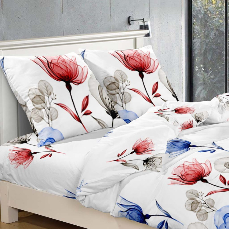 Pościel 160x200 bawełna satynowa 3D Cotton World gruba 3 części 2331 Pościel 160x200 bawełna satynowa 3D Cotton World gruba 3 części 2331