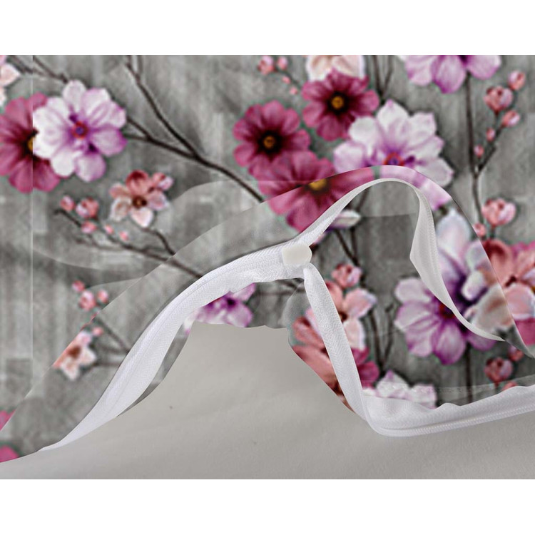 Pościel 160x200 bawełna satynowa 3D Cotton World gruba 3 części 2333 kwiaty Pościel 160x200 bawełna satynowa 3D Cotton World gruba 3 części 2333 kwiaty