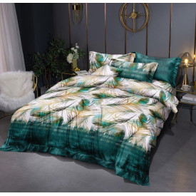 Pościel 160x200 bawełna satynowa 3D Cotton World gruba 3 części 2334