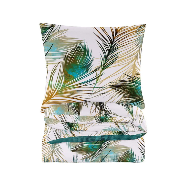 Pościel 160x200 bawełna satynowa 3D Cotton World gruba 3 części 2334