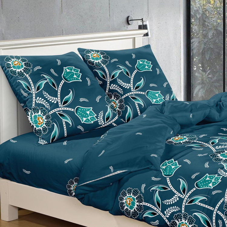 Pościel 200x220 bawełna satynowa 3D Cotton World gruba 3 części 2330 Pościel 200x220 bawełna satynowa 3D Cotton World gruba 3 części 2330