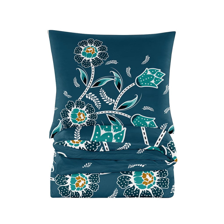 Pościel 200x220 bawełna satynowa 3D Cotton World gruba 3 części 2330 Pościel 200x220 bawełna satynowa 3D Cotton World gruba 3 części 2330