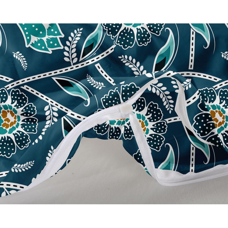 Pościel 200x220 bawełna satynowa 3D Cotton World gruba 3 części 2330 Pościel 200x220 bawełna satynowa 3D Cotton World gruba 3 części 2330