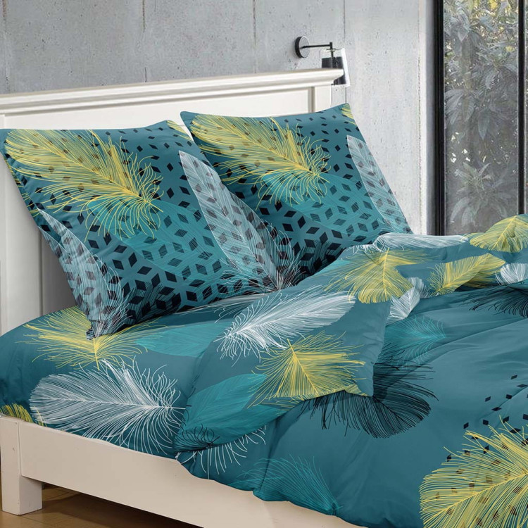 Pościel 200x220 bawełna satynowa 3D Cotton World gruba 3 części 2326 Pościel 200x220 bawełna satynowa 3D Cotton World gruba 3 części 2326