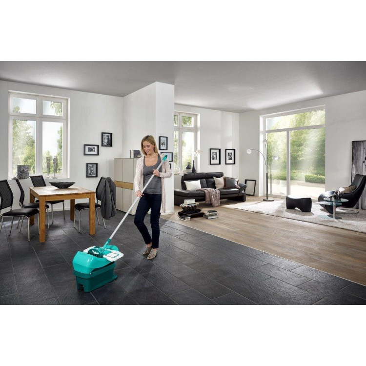 Mop LEIFHEIT 55096 profi XL zestaw wiadro z kółkami Mop LEIFHEIT 55096 profi XL zestaw wiadro z kółkami