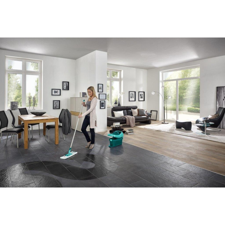 Mop LEIFHEIT 55096 profi XL zestaw wiadro z kółkami Mop LEIFHEIT 55096 profi XL zestaw wiadro z kółkami