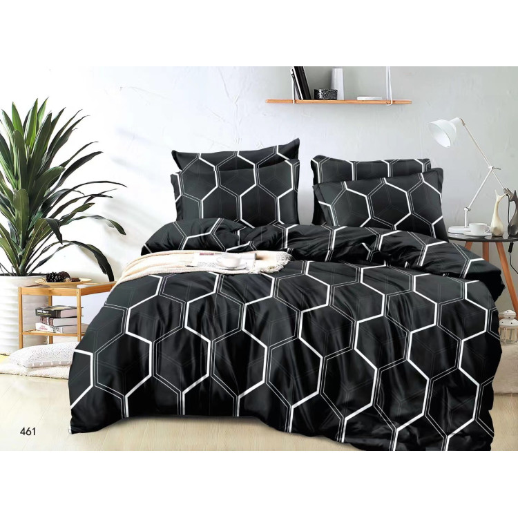 Pościel 200x220 bawełna satynowa 3D Cotton World gruba 3 części 461 Pościel 200x220 bawełna satynowa 3D Cotton World gruba 3 części 461