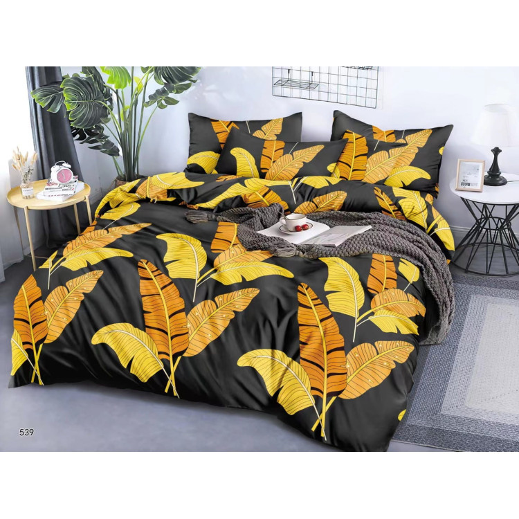 Pościel 200x220 bawełna satynowa 3D Cotton World gruba 3 części 539 Pościel 200x220 bawełna satynowa 3D Cotton World gruba 3 części 539
