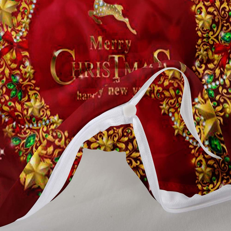 Pościel świąteczna 160x200 bawełna satynowa 3D Cotton World gruba 3 części 2399 Merry Christmas Pościel świąteczna 160x200 bawełna satynowa 3D Cotton World gruba 3 części 2399 Merry Christmas