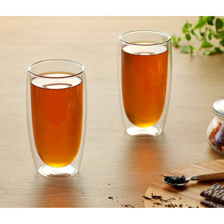 Szklanki termiczne 400ml wysokie MGHOME Renza komplet Szklanki termiczne 400ml wysokie MGHOME Renza komplet