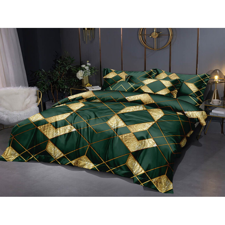 Pościel 140x200 bawełna satynowa 3D Cotton World gruba 2 części 2343