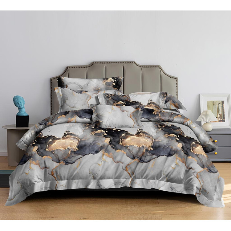 Pościel 140x200 bawełna satynowa 3D Cotton World gruba 2 części 2351 Pościel 140x200 bawełna satynowa 3D Cotton World gruba 2 części 2351