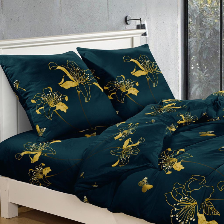Pościel 140x200 bawełna satynowa 3D Cotton World gruba 2 części 2364 Pościel 140x200 bawełna satynowa 3D Cotton World gruba 2 części 2364