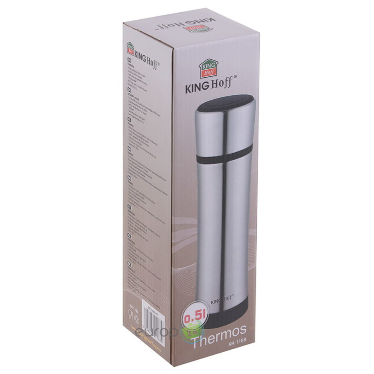 Kubek termiczny KingHoff KH 1188 termos pojemnik bidon 500 ml Kubek termiczny KingHoff KH 1188 termos pojemnik bidon 500 ml