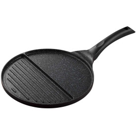 Patelnia granitowa 2w1 Kinghoff KH 1364 grillowa indukcja 27 cm