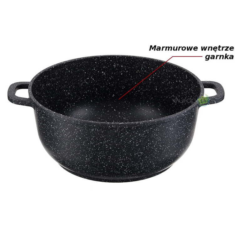 Garnek granitowy z pokrywką Edenberg EB 8118  4.5 L na Indukcję Garnek granitowy z pokrywką Edenberg EB 8118  4.5 L na Indukcję