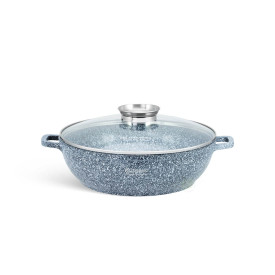 Garnek Marmurowy  Edenberg EB 8041 Brytfanna 3.3L INDUKCJA 28 cm