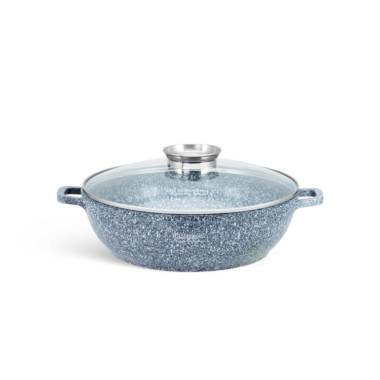 Garnek Marmurowy  Edenberg EB 8041 Brytfanna 3.3L INDUKCJA 28 cm