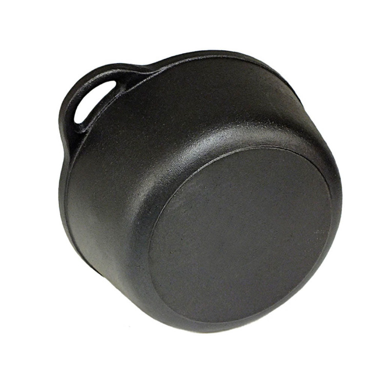 Garnek żeliwny Krisberg 7552 24 cm 4.2 L ciężki na indukcję Garnek żeliwny Krisberg 7552 24 cm 4.2 L ciężki na indukcję