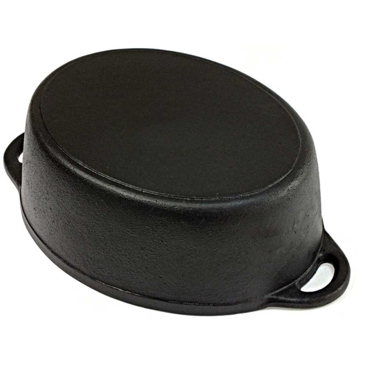Brytfanna żeliwna Krisberg KR 7554 6.4L garnek 33 cm ciężki na indukcję Brytfanna żeliwna Krisberg KR 7554 6.4L garnek 33 cm ciężki na indukcję