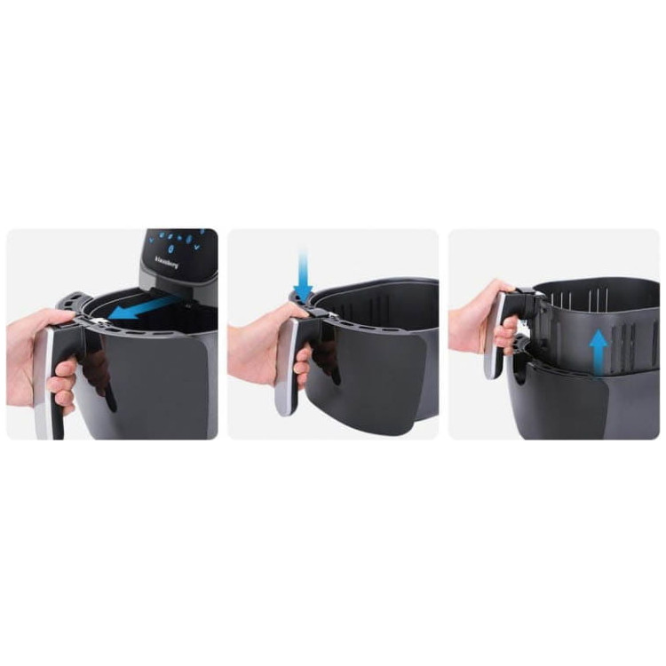 Frytkownica beztłuszczowa wielofunkcyjna Klausberg KB 7535 Air Fryer 4.5L 1400W Frytkownica beztłuszczowa wielofunkcyjna Klausberg KB 7535 Air Fryer 4.5L 1400W