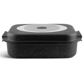 Brytfanna Edenberg 4606 patelnia garnek 5.5L INDUKCJA Gęsiarka pokrywka z funkcją grill