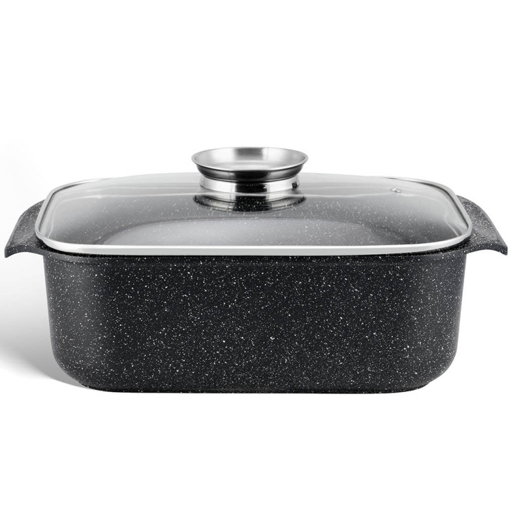 Brytfanna Edenberg 4610 patelnia garnek 6.5L INDUKCJA Gęsiarka pokrywka z funkcją grill Brytfanna Edenberg 4610 patelnia garnek 6.5L INDUKCJA Gęsiarka pokrywka z funkcją grill