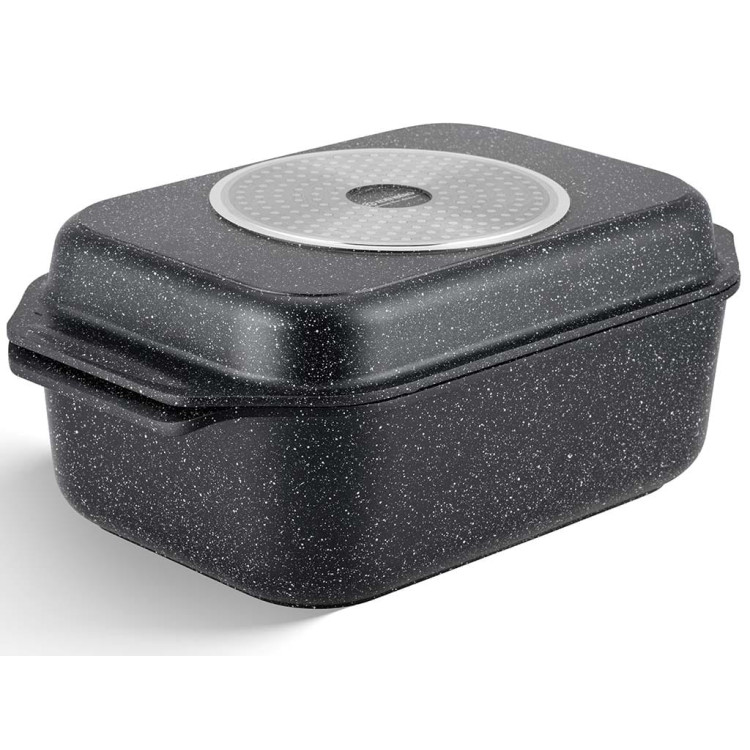 Brytfanna Edenberg 4610 patelnia garnek 6.5L INDUKCJA Gęsiarka pokrywka z funkcją grill Brytfanna Edenberg 4610 patelnia garnek 6.5L INDUKCJA Gęsiarka pokrywka z funkcją grill