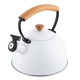 Czajnik nierdzewny na indukcję Florina Natura 2.3L emaliowany biały