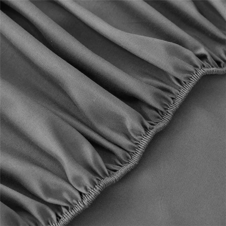 Prześcieradło 200x220 jersey bawełniane grube z gumką szare Prześcieradło 200x220 jersey bawełniane grube z gumką szare