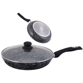 Patelnia Marmurowa Hoffner HF 2020GS 20 cm INDUKCJA