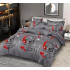 Pościel 140x200 bawełna satynowa 3D Cotton World gruba 2 części 2294 muzyka