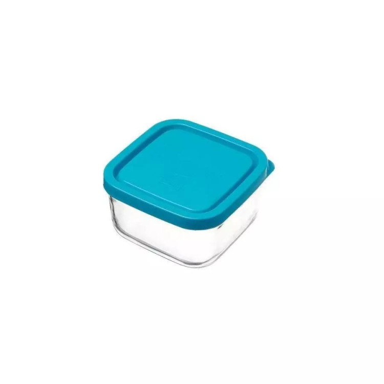 Szklany pojemnik do przechowywania żywności Bormioli Frigoverre  10x10 cm Szklany pojemnik do przechowywania żywności Bormioli Frigoverre  10x10 cm