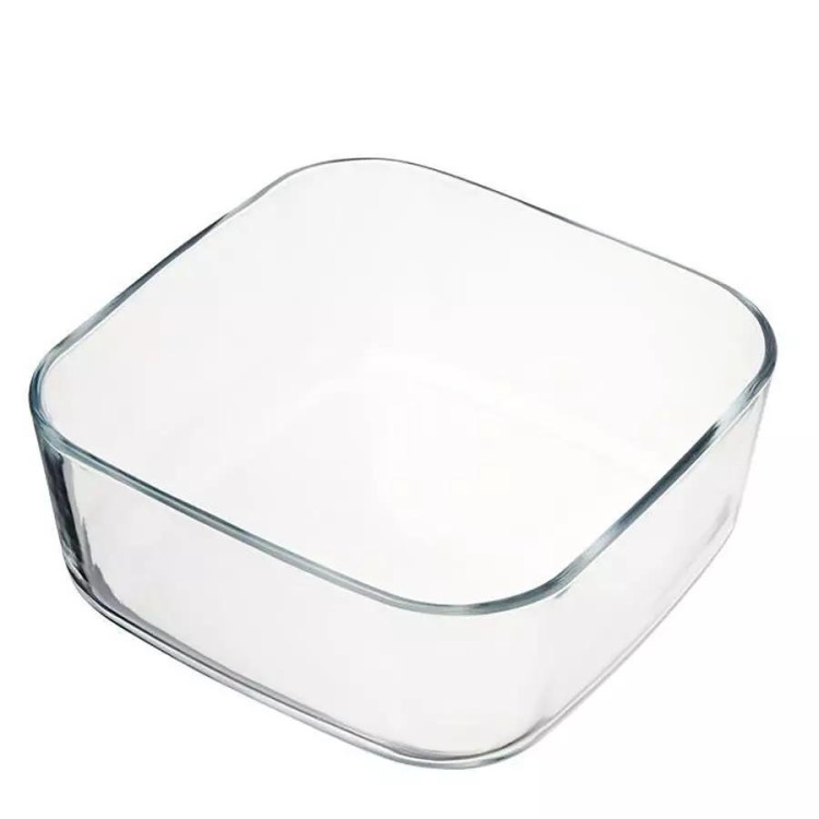 Szklany pojemnik do przechowywania żywności Bormioli Frigoverre  15x15 cm Szklany pojemnik do przechowywania żywności Bormioli Frigoverre  15x15 cm