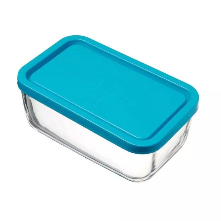 Szklany pojemnik do przechowywania żywności Bormioli Frigoverre  13x10 cm Szklany pojemnik do przechowywania żywności Bormioli Frigoverre  13x10 cm