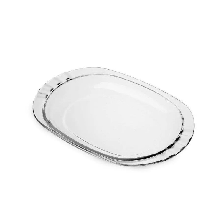 Szklany pojemnik do przechowywania żywności Bormioli Frigoverre  talerz 27 cm Szklany pojemnik do przechowywania żywności Bormioli Frigoverre  talerz 27 cm