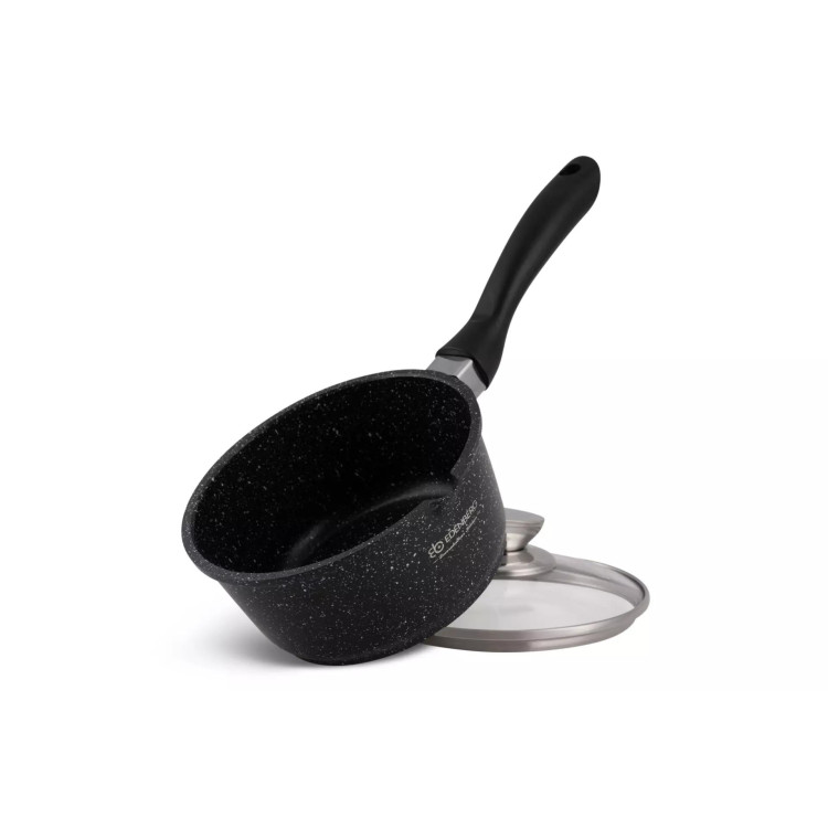 Rondel marmurowy z pokrywką Edenberg EB 8044 16 cm na indukcję Rondel marmurowy z pokrywką Edenberg EB 8044 16 cm na indukcję
