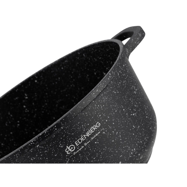 Garnek z pokrywką marmurowy Zilner ZL 9001 1.3L na indukcję 16 cm Garnek z pokrywką marmurowy Zilner ZL 9001 1.3L na indukcję 16 cm