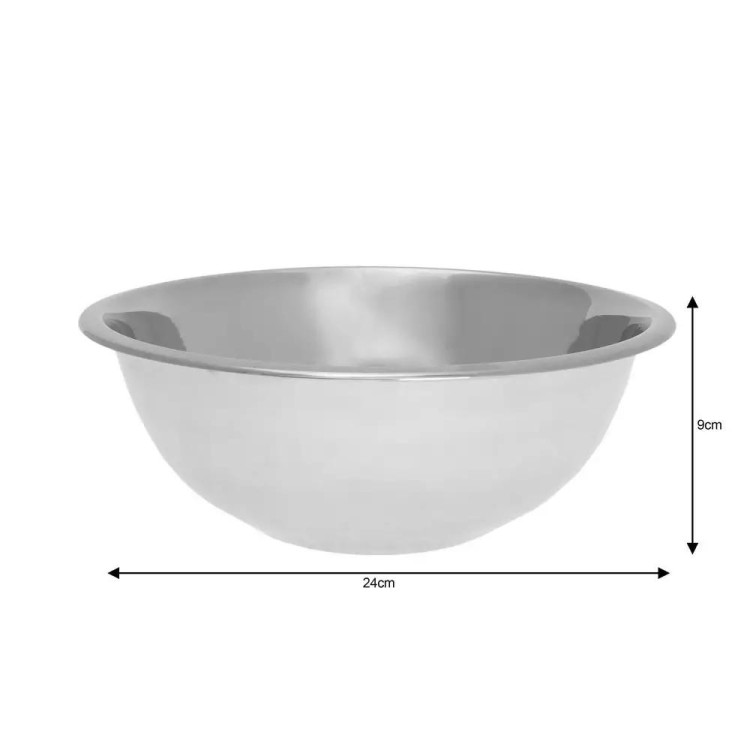 Miska ze stali nierdzewnej Kinghoff KH 1229 metalowa Miska ze stali nierdzewnej Kinghoff KH 1229 metalowa