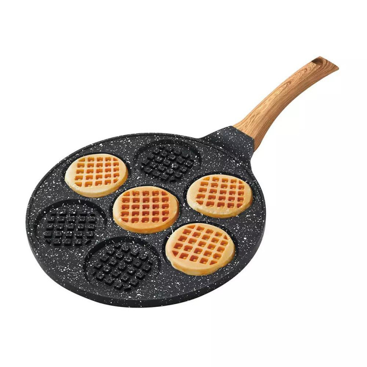 Patelnia do naleśników  26cm czarna powłoka marmurowa KH 1668 Kinghoff