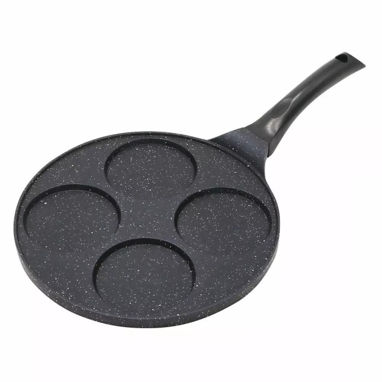 Patelnia do mini naleśników 26cm powłoka marmurowa KH 1671 Kinghoff Patelnia do mini naleśników 26cm powłoka marmurowa KH 1671 Kinghoff