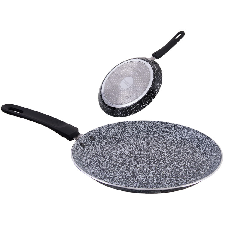 Patelnia do naleśników Edenberg EB 7505/ Edelhoff EH 6037 24 cm Indukcja Marmurowa