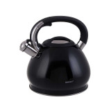Czajnik ze stali KingHoff KH 1221 z gwizdkiem na indukcję 3.4L czarny