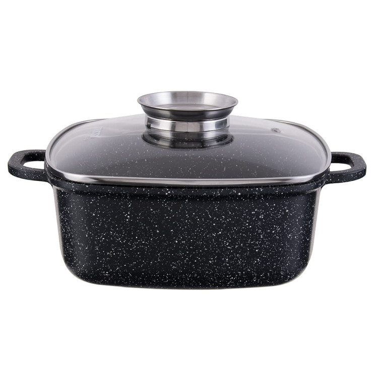 Brytfanna do pieczenia marmurowa Edenberg EB 8111 Gęsiarka Garnek 2.8 L INDUKCJA