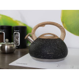 Czajnik Klausberg KB 7279 stalowy indukcyjny z gwizdkiem 2.7 L czarny