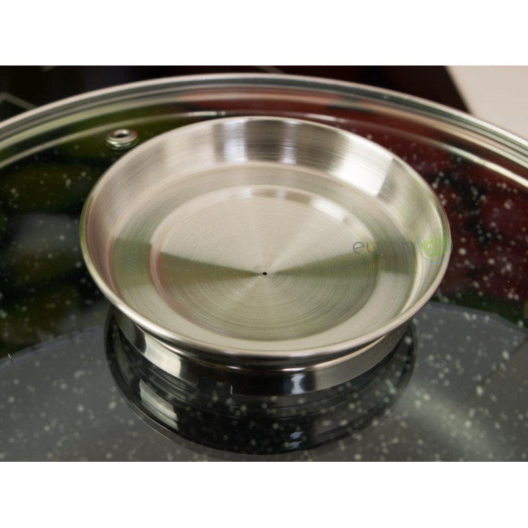 Garnek granitowy Hoffner HF 7712 Indukcyjny z pokrywką 4,5 L  24 cm Garnek granitowy Hoffner HF 7712 Indukcyjny z pokrywką 4,5 L  24 cm