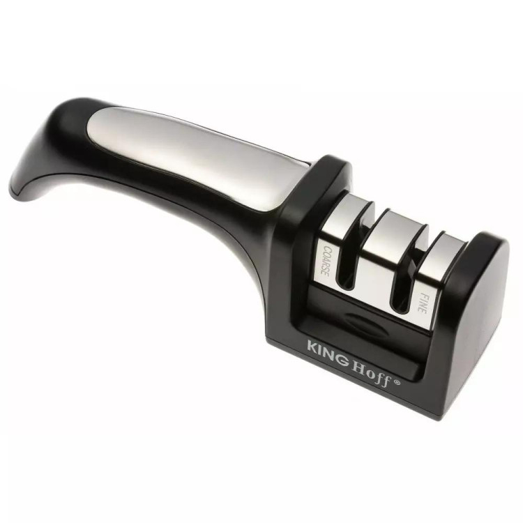 Ostrzałka do noży dwuetapowa King Hoff 3420 Osełka Ostrzałka do noży dwuetapowa King Hoff 3420 Osełka